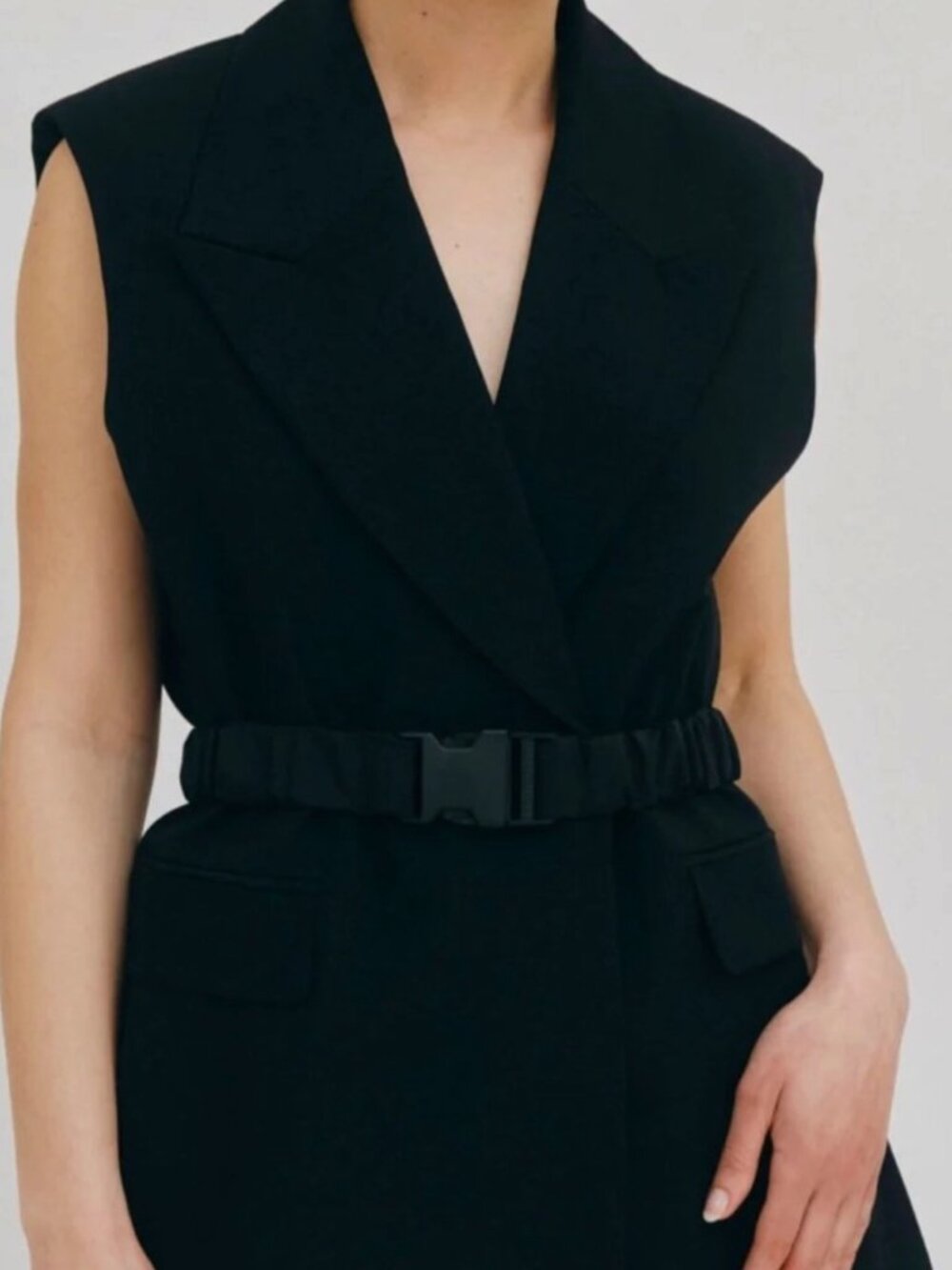 Birgitte Herskind Phoebe Vest / Sleeveless Blazer – Black – Size 38 (Medium) 🖤 - Picture 2 of 8